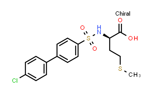 CAS No. 215048-54-7, (R)-2-(4'-Chloro-[1,1'-biphenyl]-4-ylsulfonamido)-4-(methylthio)butanoic acid
