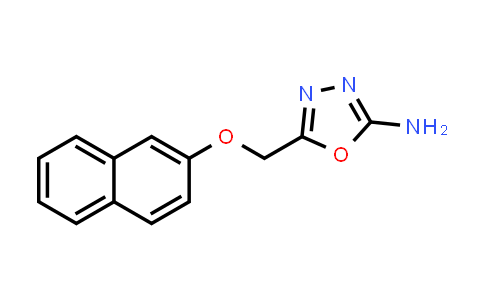 CAS No. 21521-03-9, 5-[(2-Naphthyloxy)methyl]-1,3,4-oxadiazol-2-amine
