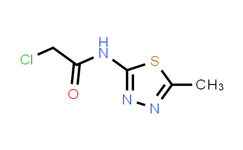 CAS No. 21521-87-9, 2-Chloro-N-(5-methyl-1,3,4-thiadiazol-2-yl)acetamide