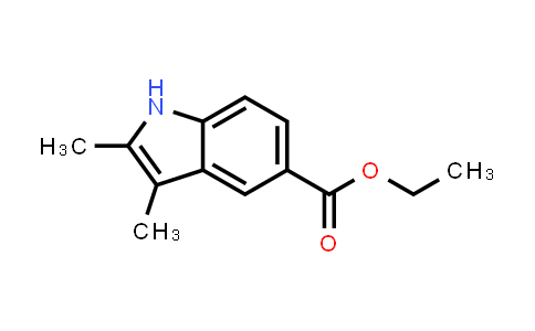 CAS No. 21523-62-6, Ethyl 2,3-dimethyl-1H-indole-5-carboxylate