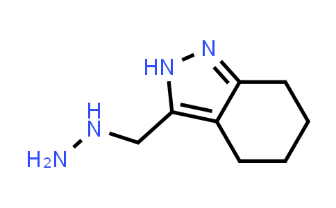 CAS No. 2152817-92-8, 3-(Hydrazinylmethyl)-4,5,6,7-tetrahydro-2H-indazole