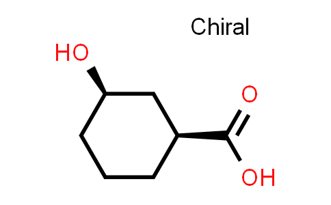 CAS No. 21531-45-3, (1S,3R)-3-Hydroxycyclohexane-1-carboxylic acid