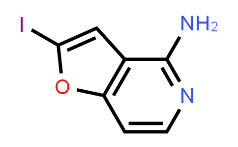 CAS No. 215454-28-7, 2-Iodofuro[3,2-c]pyridin-4-amine