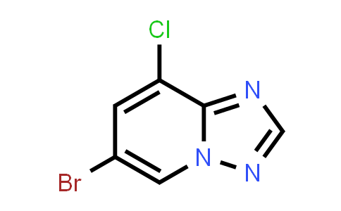 CAS No. 2155874-88-5, 6-Bromo-8-chloro-[1,2,4]triazolo[1,5-a]pyridine