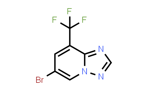 CAS No. 2155875-89-9, 6-Bromo-8-(trifluoromethyl)-[1,2,4]triazolo[1,5-a]pyridine