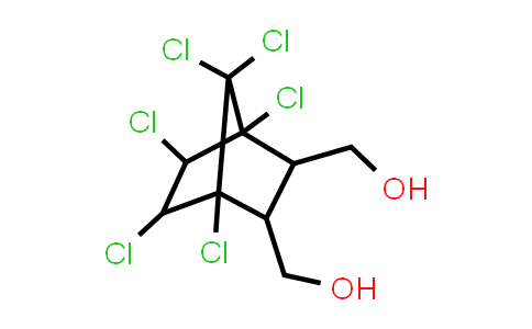 CAS No. 2157-19-9, (1,4,5,6,7,7-hexachlorobicyclo[2.2.1]heptane-2,3-diyl)dimethanol