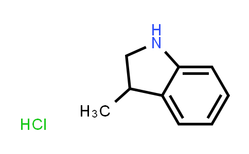 CAS No. 21573-62-6, 3-Methyl-2,3-dihydro-1H-indole hydrochloride