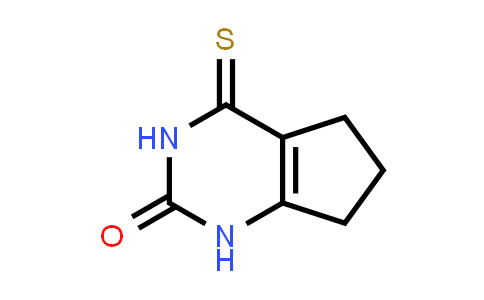 CAS No. 21582-62-7, 4-Thioxo-1,3,4,5,6,7-hexahydro-2H-cyclopenta[d]pyrimidin-2-one