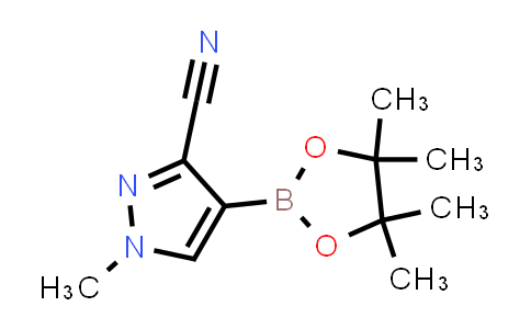 CAS No. 2158267-70-8, 1-Methyl-4-(4,4,5,5-tetramethyl-1,3,2-dioxaborolan-2-yl)-1H-pyrazole-3-carbonitrile