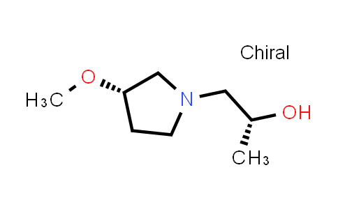CAS No. 2158298-28-1, (R)-1-((S)-3-Methoxypyrrolidin-1-yl)propan-2-ol