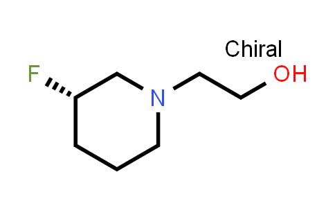 CAS No. 2158298-31-6, (S)-2-(3-Fluoropiperidin-1-yl)ethan-1-ol
