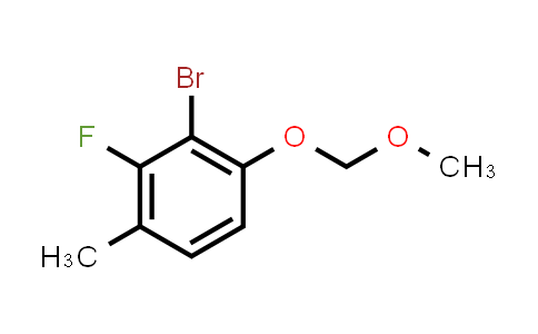 CAS No. 2158298-54-3, 2-Bromo-3-fluoro-1-(methoxymethoxy)-4-methylbenzene