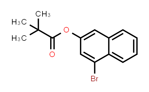 CAS No. 2158298-64-5, 4-Bromonaphthalen-2-yl pivalate