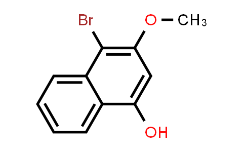 CAS No. 2158300-62-8, 4-Bromo-3-methoxynaphthalen-1-ol