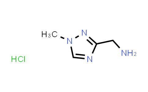 CAS No. 215871-44-6, (1-Methyl-1H-1,2,4-triazol-3-yl)methanamine hydrochloride