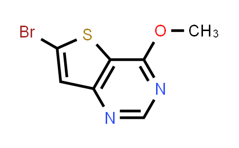 CAS No. 215927-37-0, 6-Bromo-4-methoxythieno[3,2-d]pyrimidine