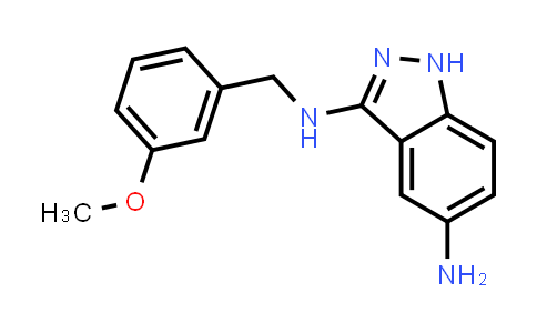 MC540821 | 2162955-44-2 | N3-(3-Methoxybenzyl)-1H-indazole-3,5-diamine