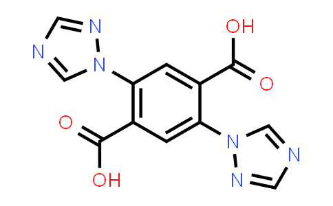CAS No. 2163052-04-6, 2,5-Di(1H-1,2,4-triazol-1-yl)terephthalic acid