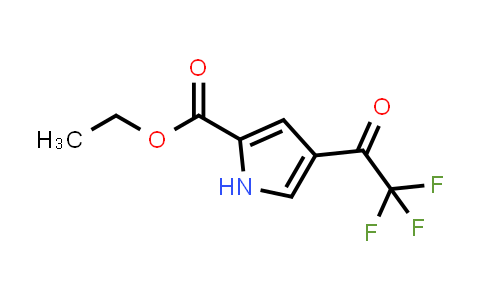 CAS No. 2163771-73-9, Ethyl 4-(2,2,2-trifluoroacetyl)-1H-pyrrole-2-carboxylate