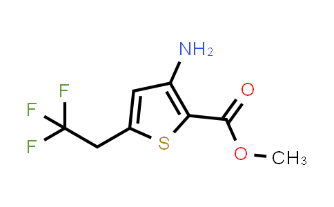 CAS No. 2163771-85-3, Methyl 3-amino-5-(2,2,2-trifluoroethyl)thiophene-2-carboxylate