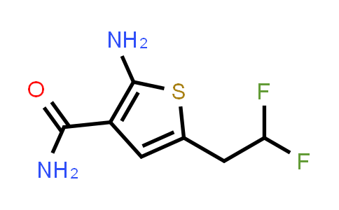 MC540845 | 2163771-88-6 | 2-Amino-5-(2,2-difluoroethyl)thiophene-3-carboxamide