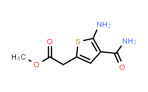 CAS No. 2163772-35-6, Methyl 2-(5-amino-4-carbamoylthiophen-2-yl)acetate