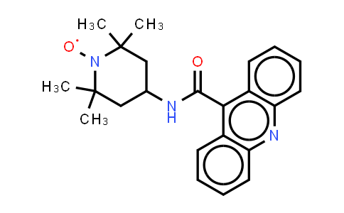 CAS No. 216393-51-0, 4-((9-Acridinecarbonyl)amino)-2,2,6,6-tetramethylpiperidin-1-oxyl free radical