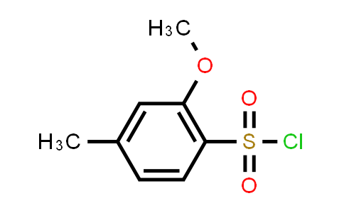CAS No. 216394-11-5, 2-Methoxy-4-methylbenzene-1-sulfonyl chloride