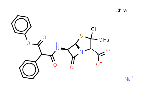 CAS No. 21649-57-0, Carfecillin (Sodium)