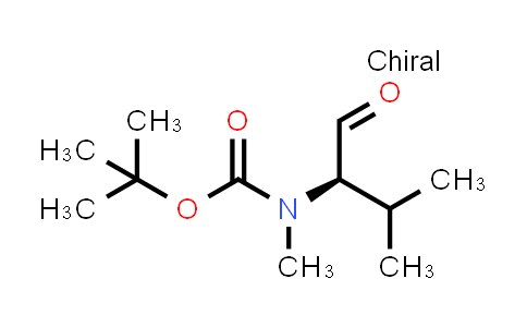 CAS No. 2165540-24-7, (R)-tert-Butyl methyl(3-methyl-1-oxobutan-2-yl)carbamate