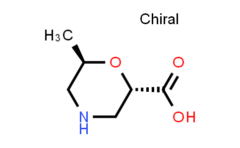 CAS No. 2165595-39-9, (2S,6R)-6-Methylmorpholine-2-carboxylic acid