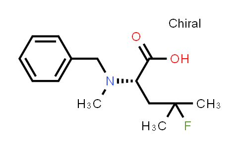 2165598-22-9 | (S)-2-(benzyl(methyl)amino)-4-fluoro-4-methylpentanoic acid