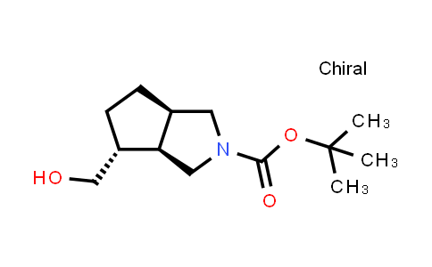 MC540884 | 2165702-13-4 | (3aR,4R,6aR)-Tert-butyl 4-(hydroxymethyl)hexahydrocyclopenta[c]pyrrole-2(1H)-carboxylate