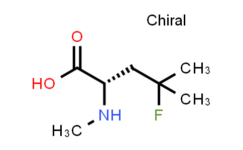 CAS No. 2165719-18-4, (S)-4-fluoro-4-methyl-2-(methylamino)pentanoic acid