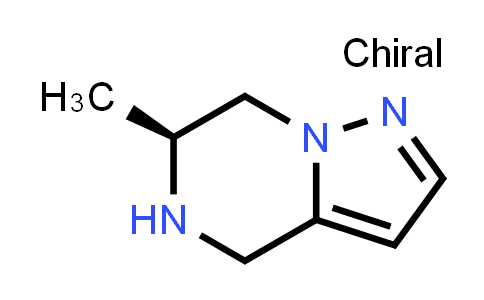CAS No. 2165791-38-6, (S)-6-Methyl-4,5,6,7-tetrahydropyrazolo[1,5-a]pyrazine