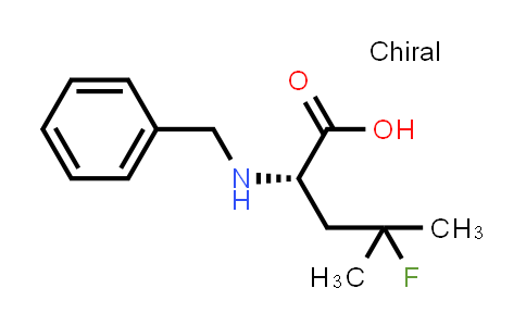 CAS No. 2166017-06-5, (S)-2-(benzylamino)-4-fluoro-4-methylpentanoic acid
