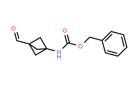 CAS No. 2166952-44-7, Benzyl (3-formylbicyclo[1.1.1]pentan-1-yl)carbamate