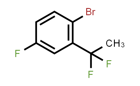 CAS No. 2166995-60-2, 1-Bromo-2-(1,1-difluoroethyl)-4-fluorobenzene