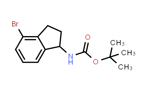 CAS No. 2167214-26-6, Tert-Butyl (4-Bromo-2,3-Dihydro-1H-Inden-1-Yl)Carbamate