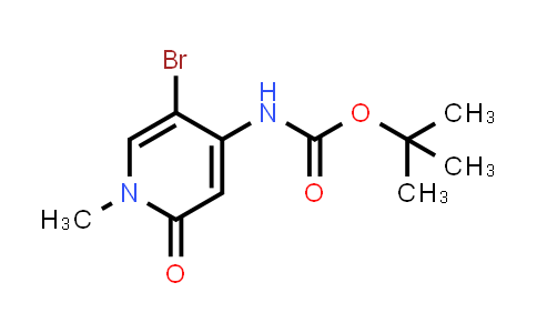 CAS No. 2167600-64-6, tert-Butyl (5-bromo-1-methyl-2-oxo-1,2-dihydropyridin-4-yl)carbamate