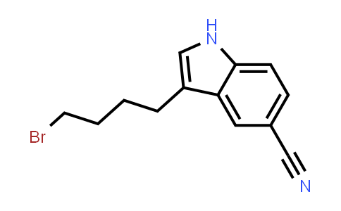 CAS No. 2167751-62-2, 3-(4-Bromobutyl)-1H-indole-5-carbonitrile