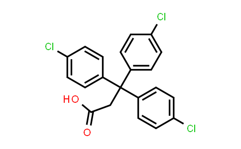CAS No. 2168-06-1, 3,3,3-Tris(4-chlorophenyl)propionic acid