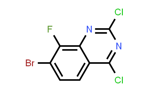 CAS No. 2168499-15-6, 7-Bromo-2,4-dichloro-8-fluoroquinazoline