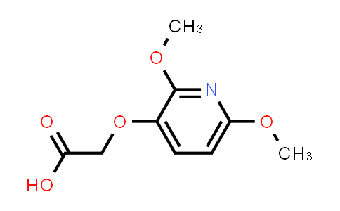 CAS No. 2168897-42-3, 2-[(2,6-Dimethoxypyridin-3-yl)oxy]acetic acid