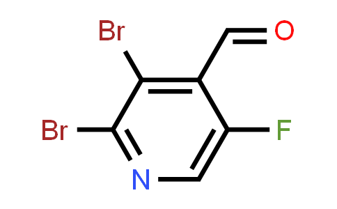 CAS No. 2168936-15-8, 2,3-Dibromo-5-fluoropyridine-4-carbaldehyde