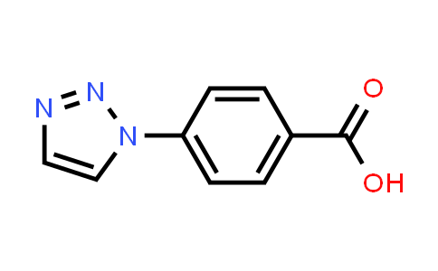 CAS No. 216959-87-4, 4-(1H-1,2,3-Triazol-1-yl)benzoic acid