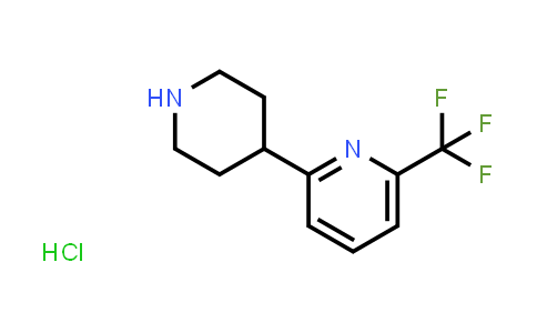 CAS No. 2169998-41-6, 2-(Piperidin-4-yl)-6-(trifluoromethyl)pyridine hydrochloride