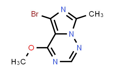 CAS No. 2170488-70-5, 5-Bromo-4-methoxy-7-methylimidazo[5,1-f][1,2,4]triazine