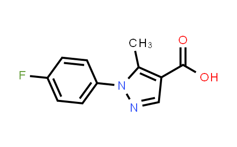 CAS No. 217073-76-2, 1-(4-Fluorophenyl)-5-methyl-1H-pyrazole-4-carboxylic acid