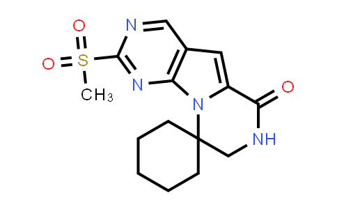 CAS No. 2170747-01-8, 2'-(Methylsulfonyl)-7',8'-dihydro-6'H-spiro[cyclohexane-1,9'-pyrazino[1',2':1,5]pyrrolo[2,3-d]pyrimidin]-6'-one